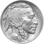 Indian Head 5-cent coin