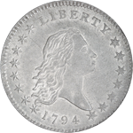 Flowing Hair half dollar history